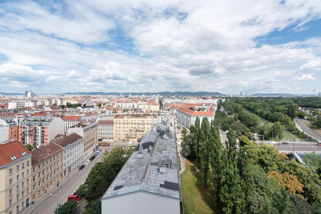 Apartmán Hoch Hinaus, Neu Und Stilvoll Mit Pool Am Dach Vídeň Exteriér fotografie