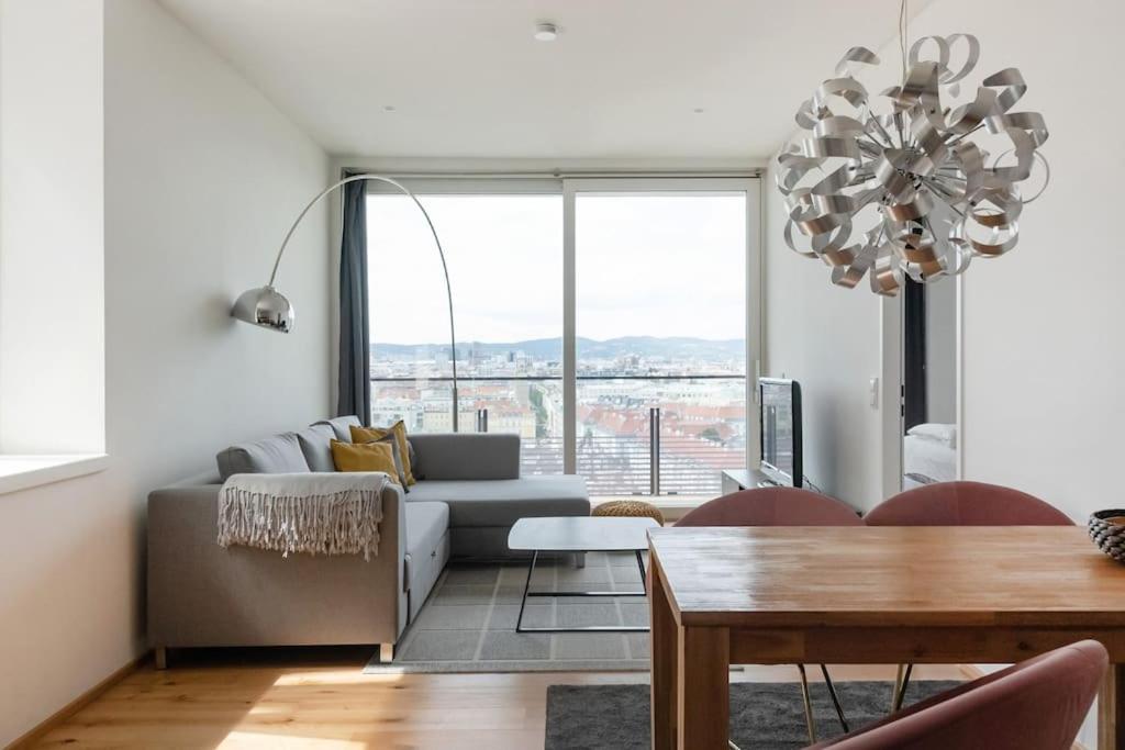 Apartmán Hoch Hinaus, Neu Und Stilvoll Mit Pool Am Dach Vídeň Exteriér fotografie