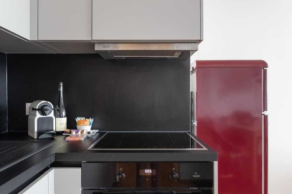 Apartmán Hoch Hinaus, Neu Und Stilvoll Mit Pool Am Dach Vídeň Exteriér fotografie