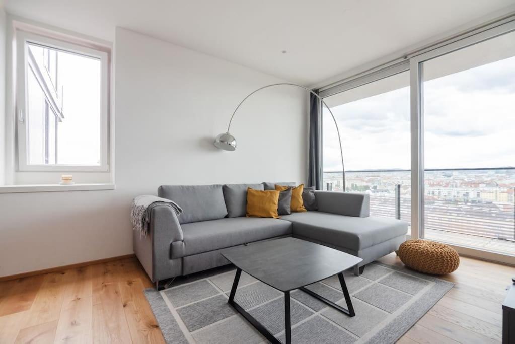 Apartmán Hoch Hinaus, Neu Und Stilvoll Mit Pool Am Dach Vídeň Exteriér fotografie